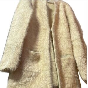 Heavy Faux Fur Cardigan